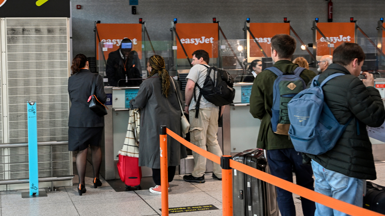EasyJet passengers
