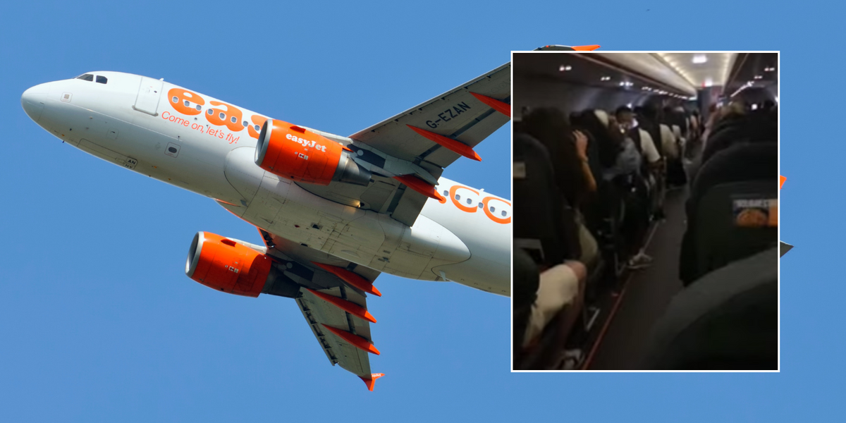 NextImg:EasyJet flight turns into 'absolute horror' as screaming English passengers labelled 'animals' by Spanish traveller: 'These people should not be allowed to board a plane!'