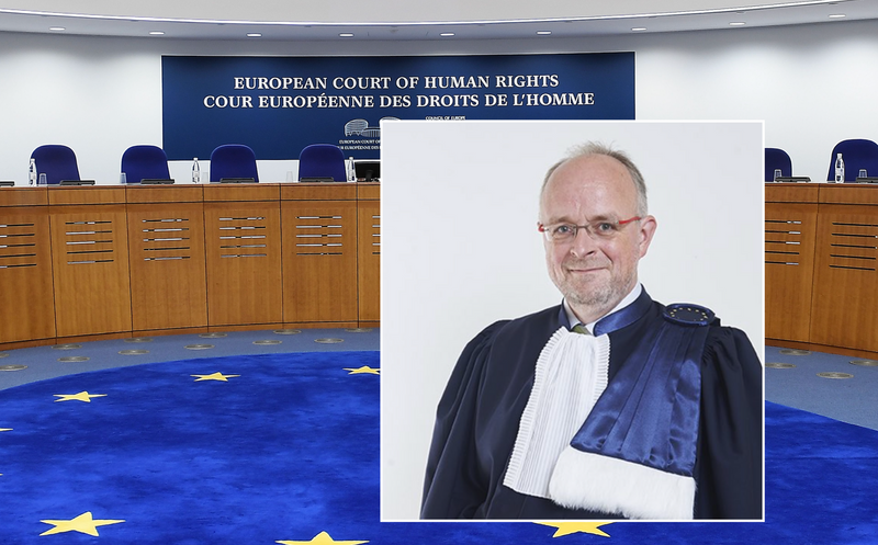 ECHR (Left), Tim Eicke (right)