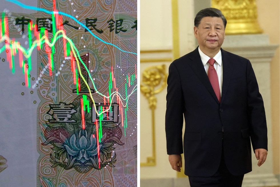 Economic down turn and President Xi