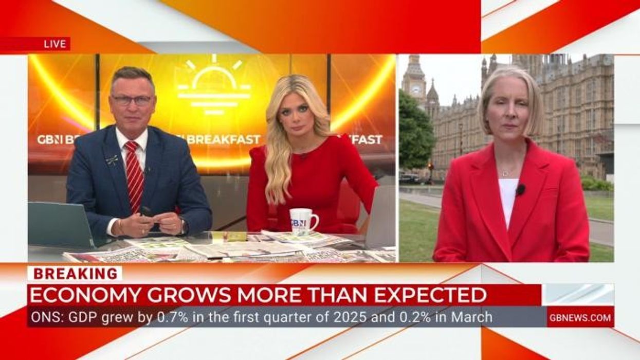 UK economy grows by more than expected in major boost for Rachel Reeves