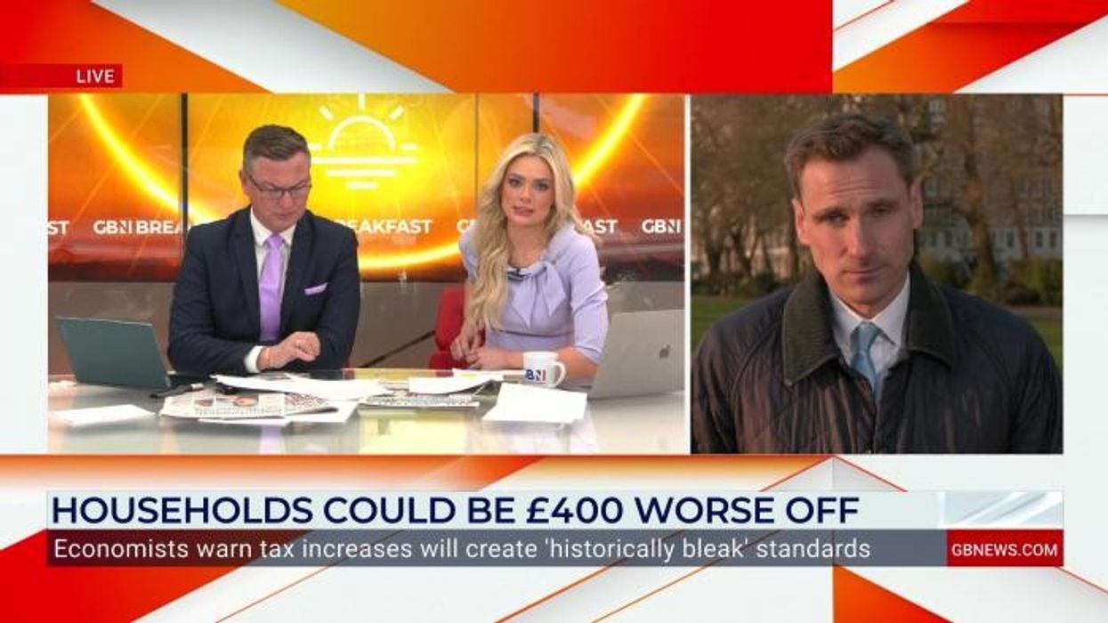 'Economy on the brink of recession!' Chris Philp blasts Labour for 'swingeing tax increase' before Donald Trump's tariffs