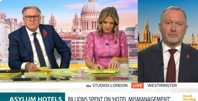 Ed Balls and Charlotte Hawkins