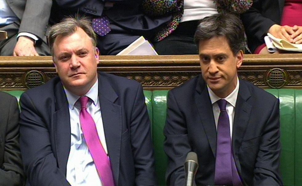 Ed Balls and Ed Milliband