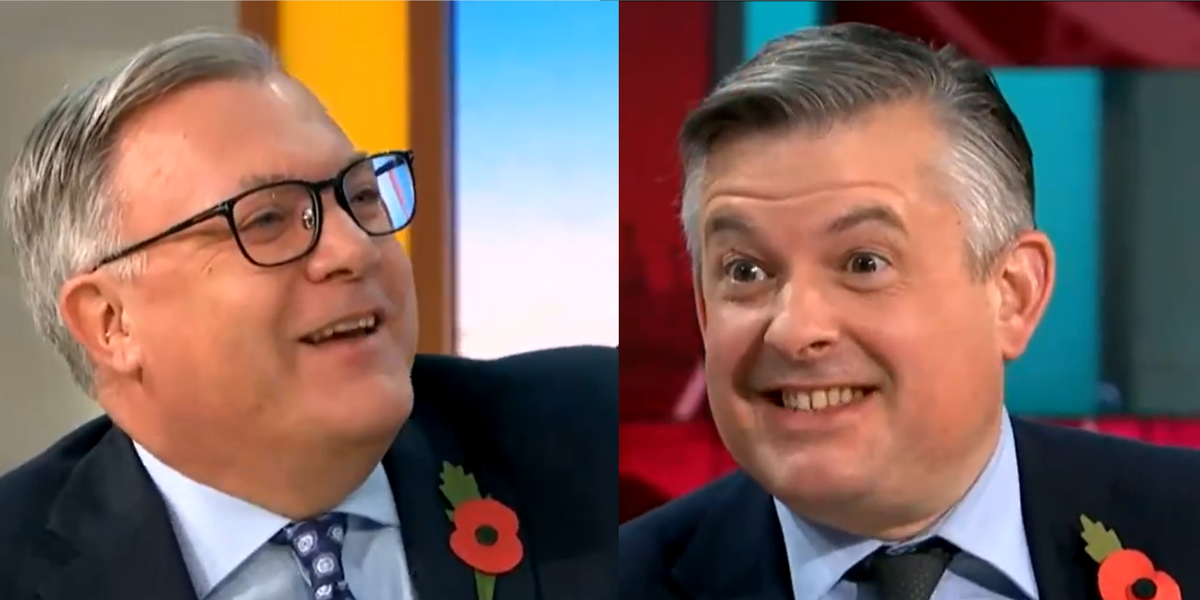 NextImg:ITV accused of biased reporting AGAIN as Ed Balls chortles with Jonathan Ashworth: “You should be in the Chamber!”