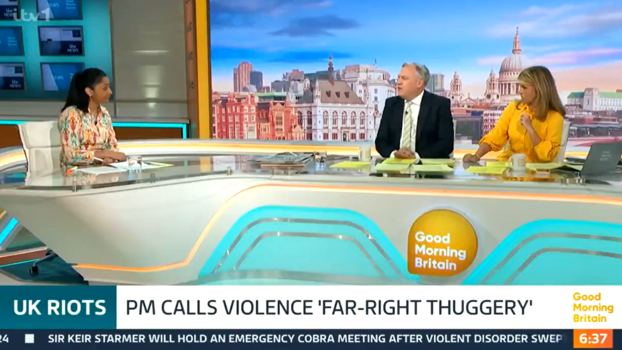 Ed Balls and Kate Garraway