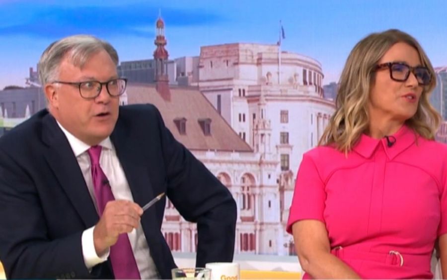 Ed Balls and Susanna Reid