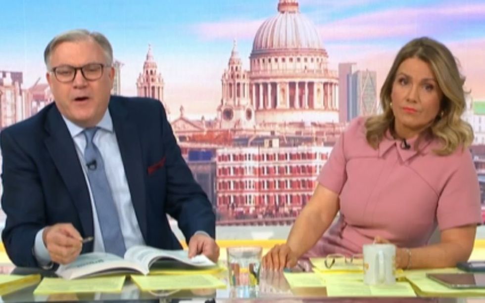 Ed Balls and Susanna Reid