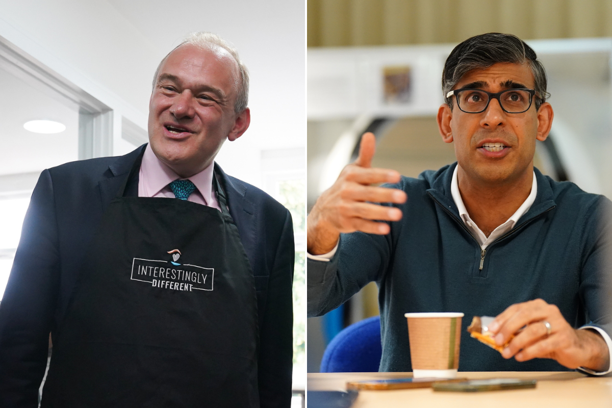 Ed Davey and Rishi Sunak
