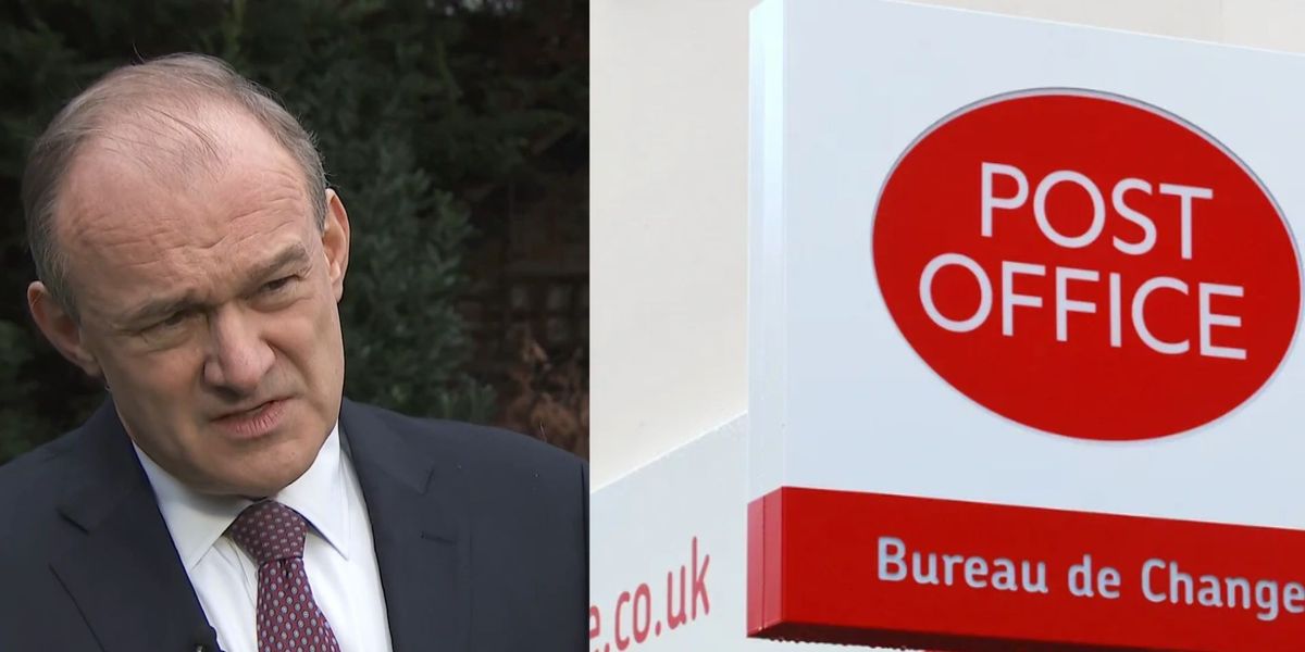 NextImg:'The Post Office lied to me!' Ed Davey defends actions and snubs demand for apology