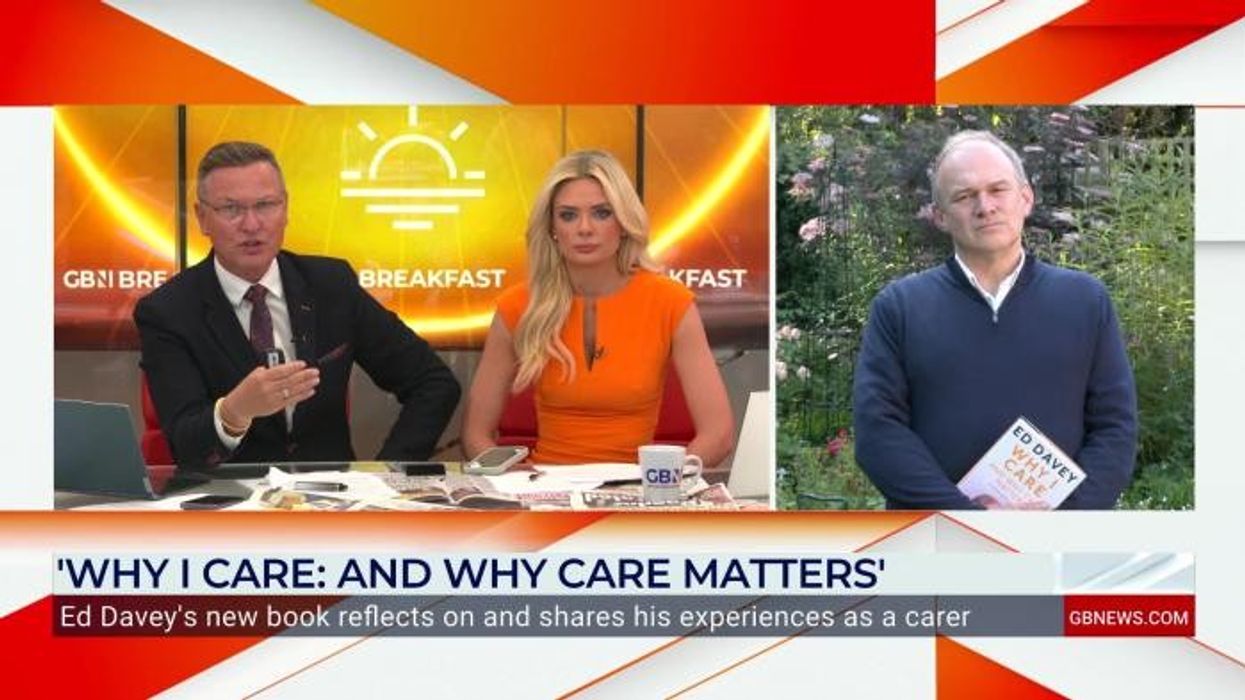 Ed Davey reflects on his life as a carer in candid GB News discussion