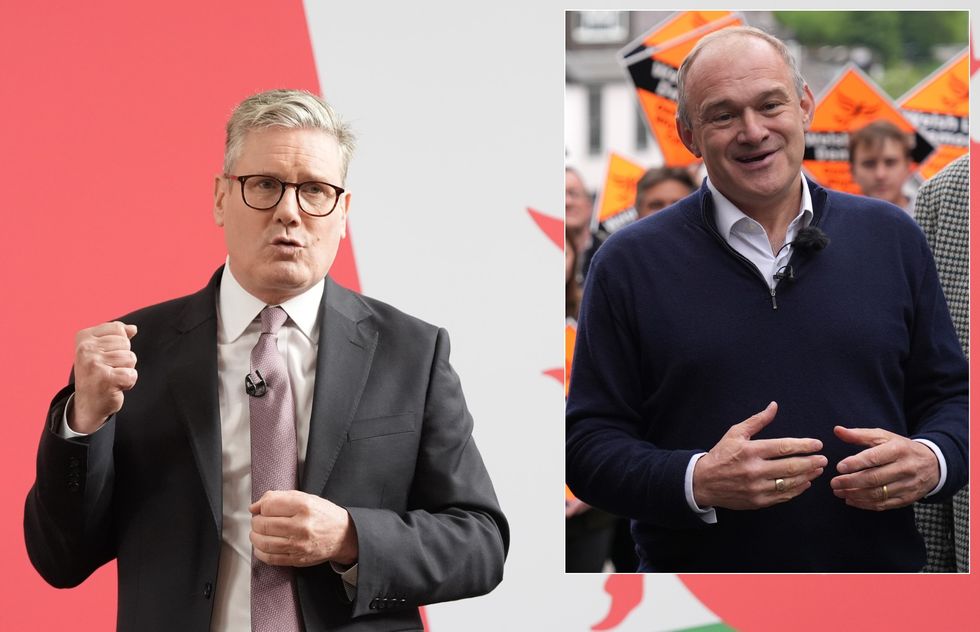 Ed Davey/ Kier Starmer