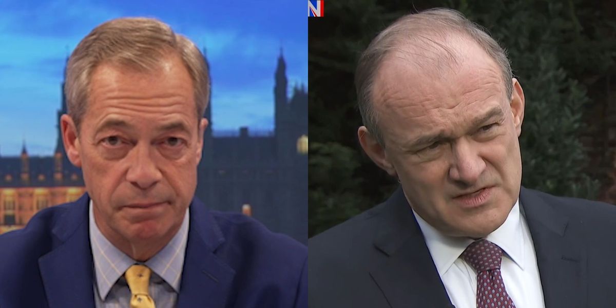 NextImg:Sir Ed Davey’s role in the Horizon scandal is ‘at best, a gross error of judgement’ says Farage
