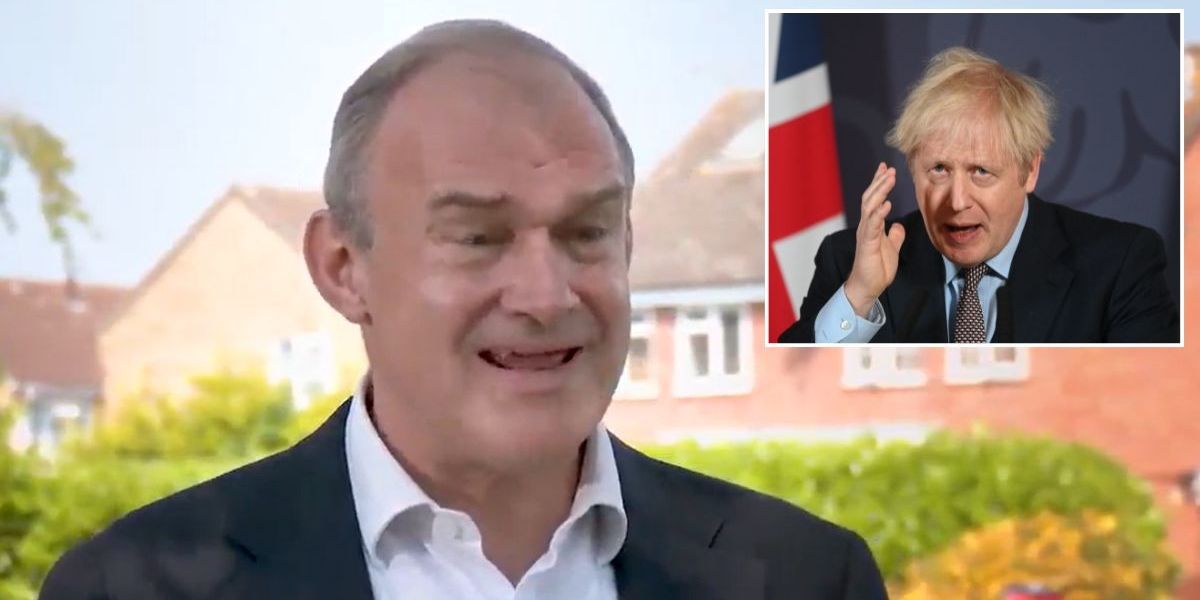 NextImg:‘It's not on the table!' Davey completes Brexit U-turn but laments Boris' ‘awful’ EU deal