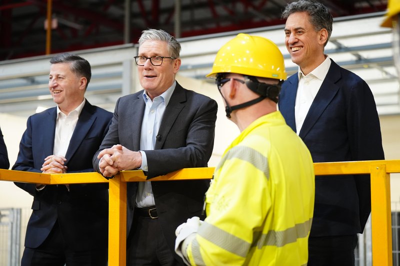 Ed Miliband and Keir Starmer