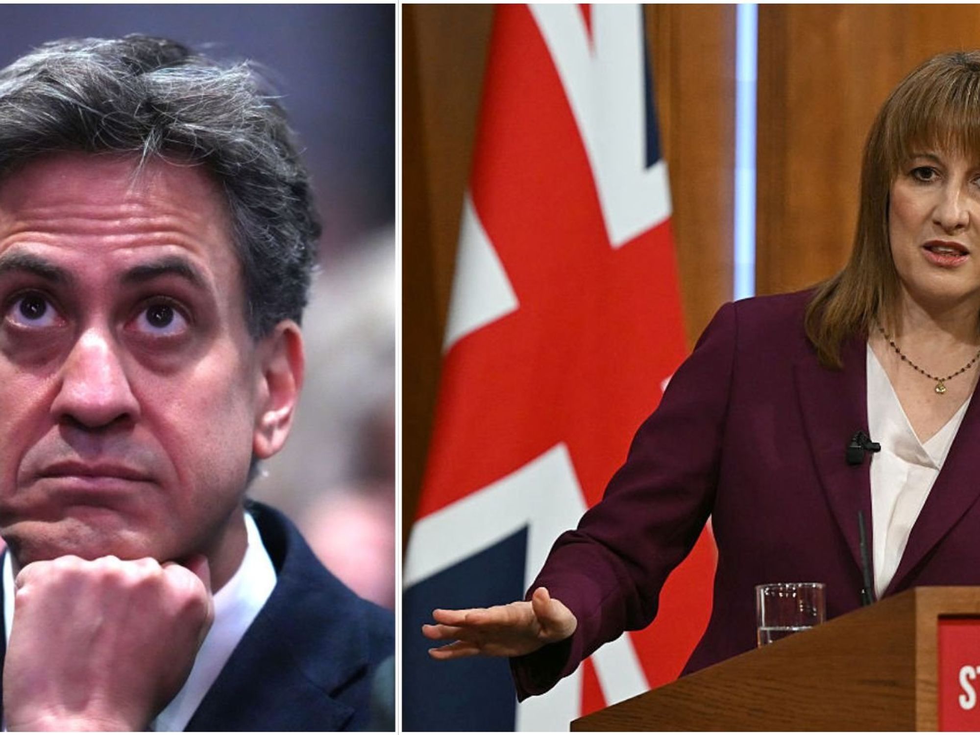 Ed Miliband and Rachel Reeves