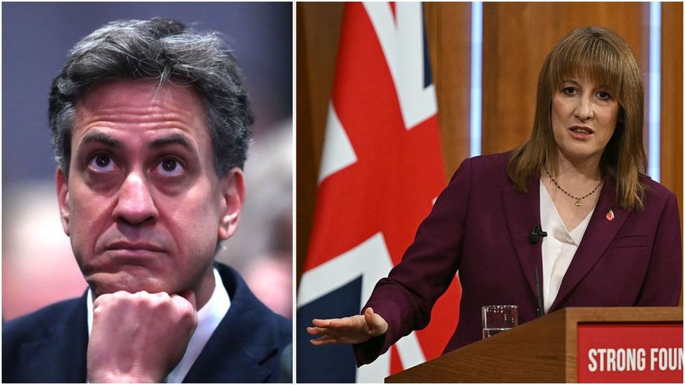 Ed Miliband and Rachel Reeves
