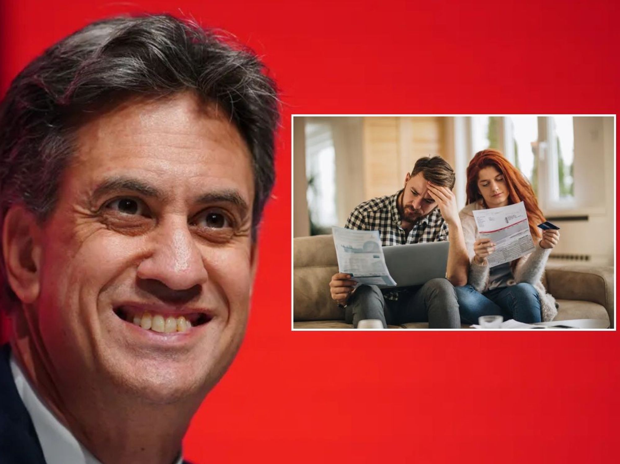 Ed Miliband and worried customers