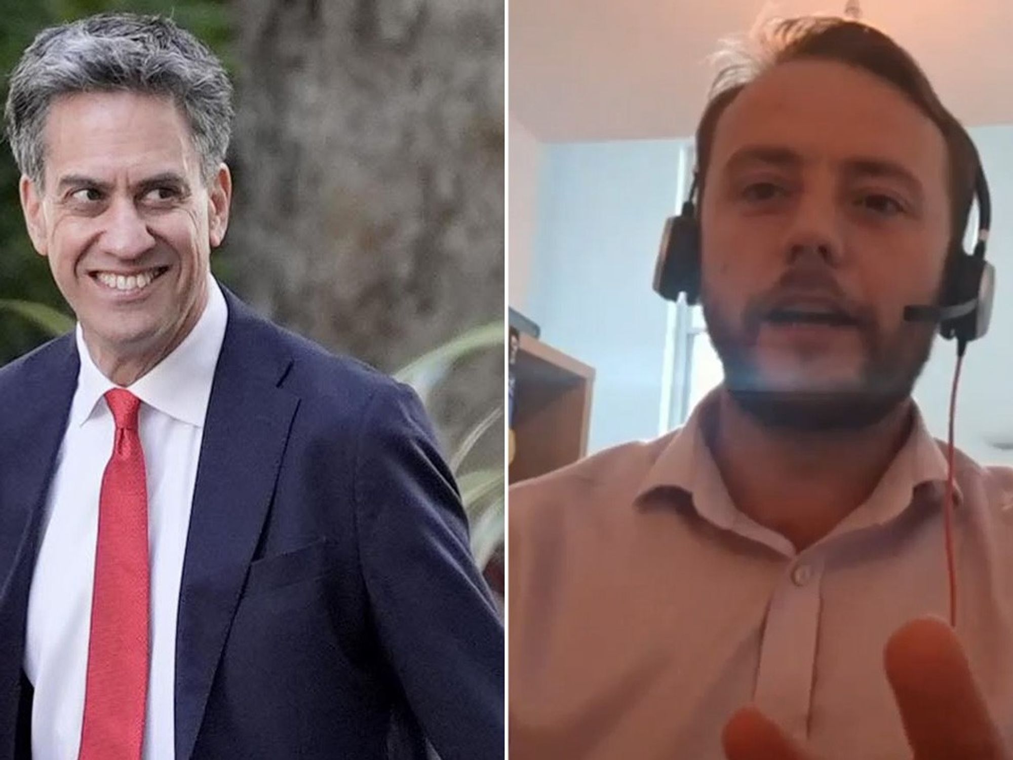 Ed Miliband, Chris Curtis