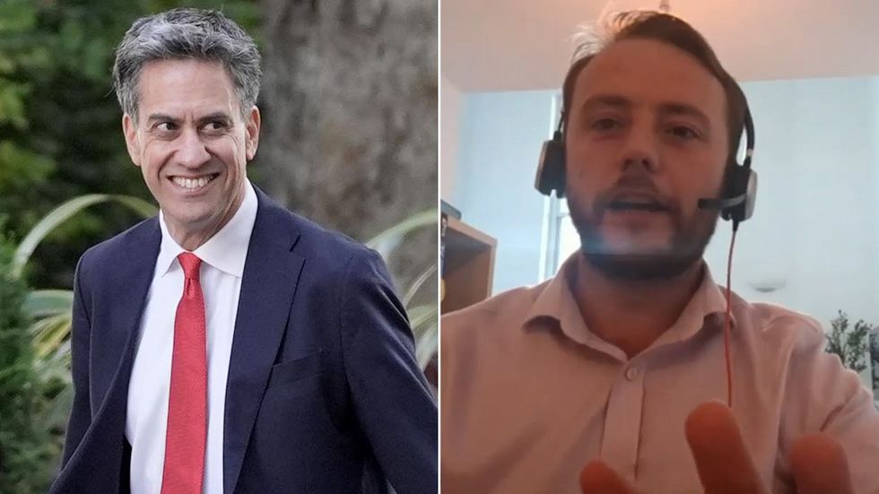 Ed Miliband, Chris Curtis