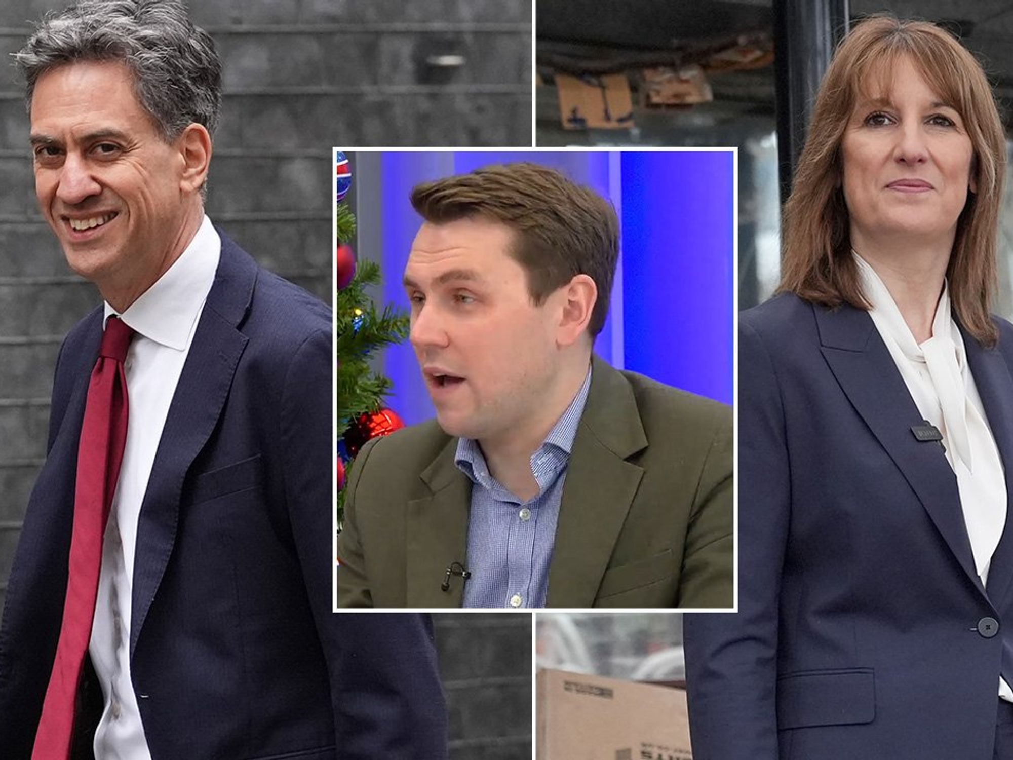 Ed Miliband, Elliot Keck, Rachel Reeves