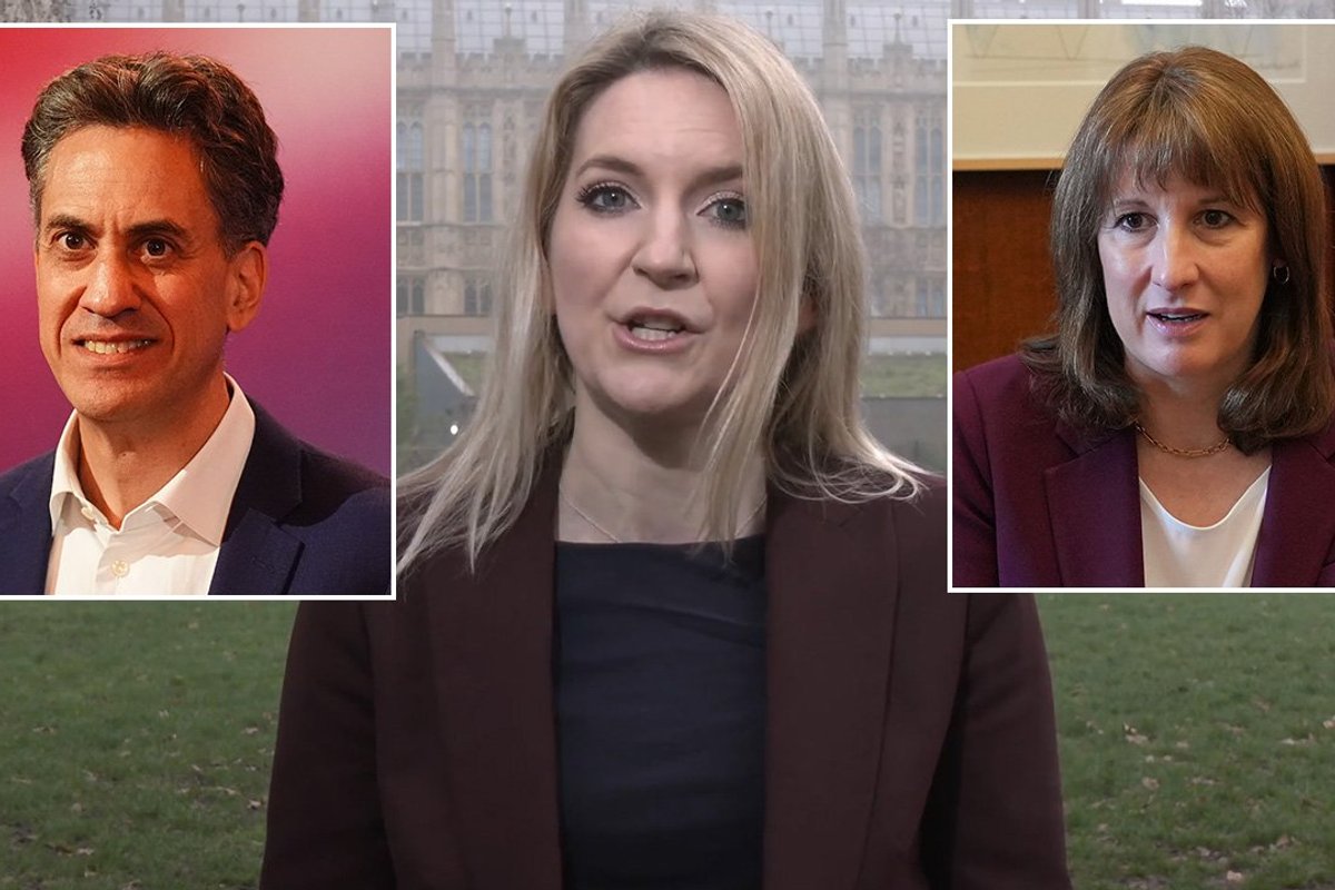 Ed Miliband, Julia Lopez, Rachel Reeves