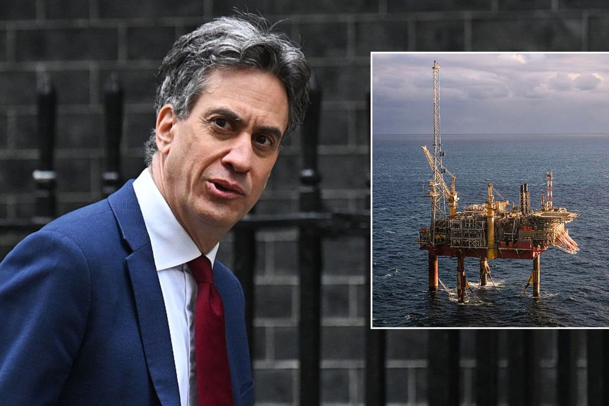 Ed Miliband North sea
