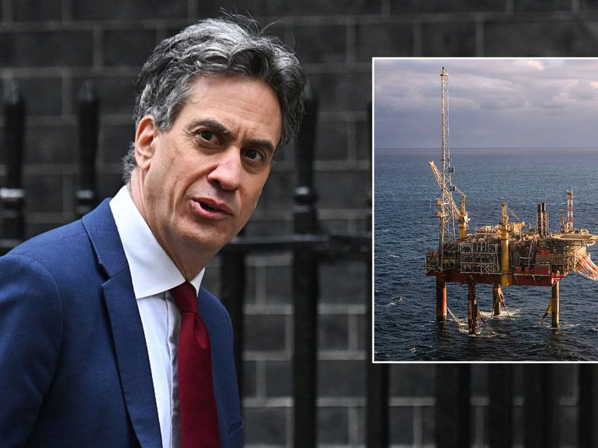 Ed Miliband North sea