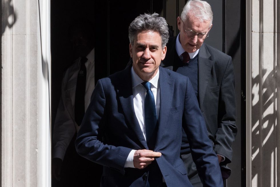Ed Miliband on Downing Street