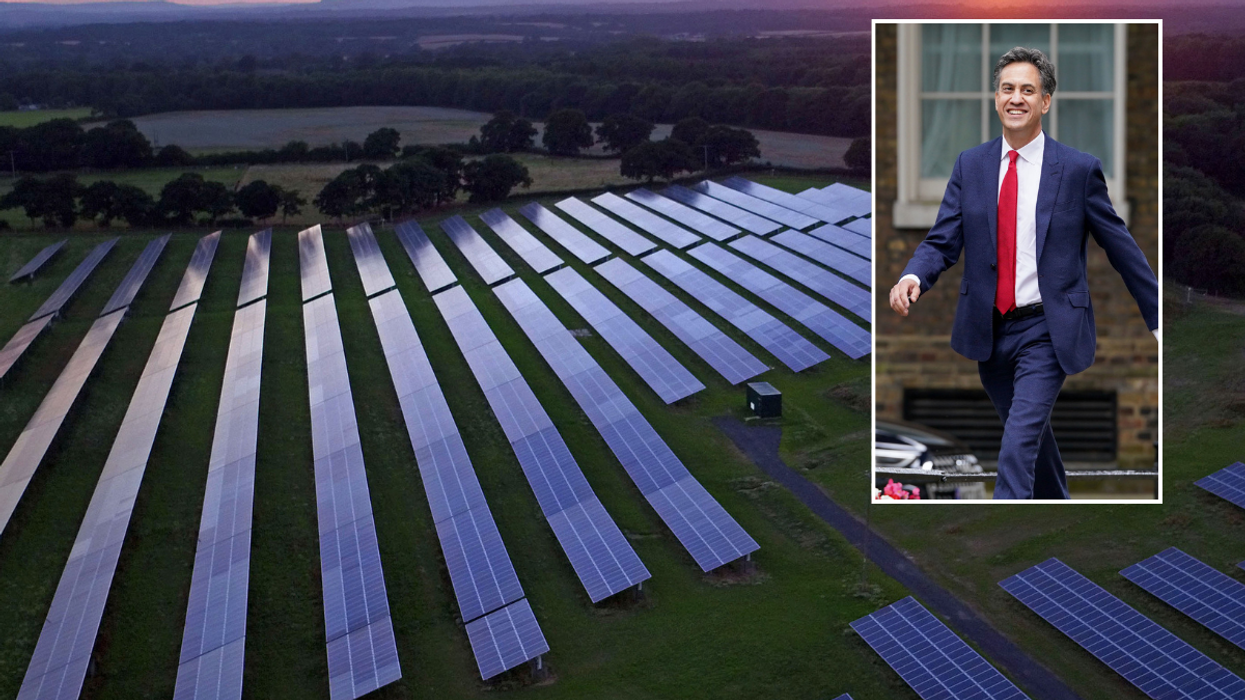 Ed Milliband has approved the plans (file pic)