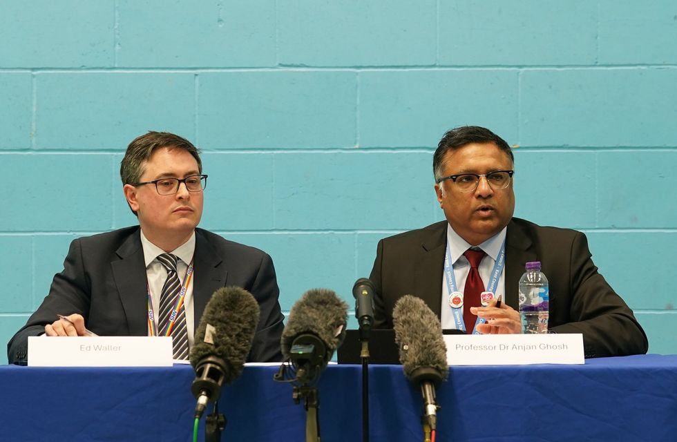 ED WALTER AND PROFESSOR DR ANJAN GHOSH