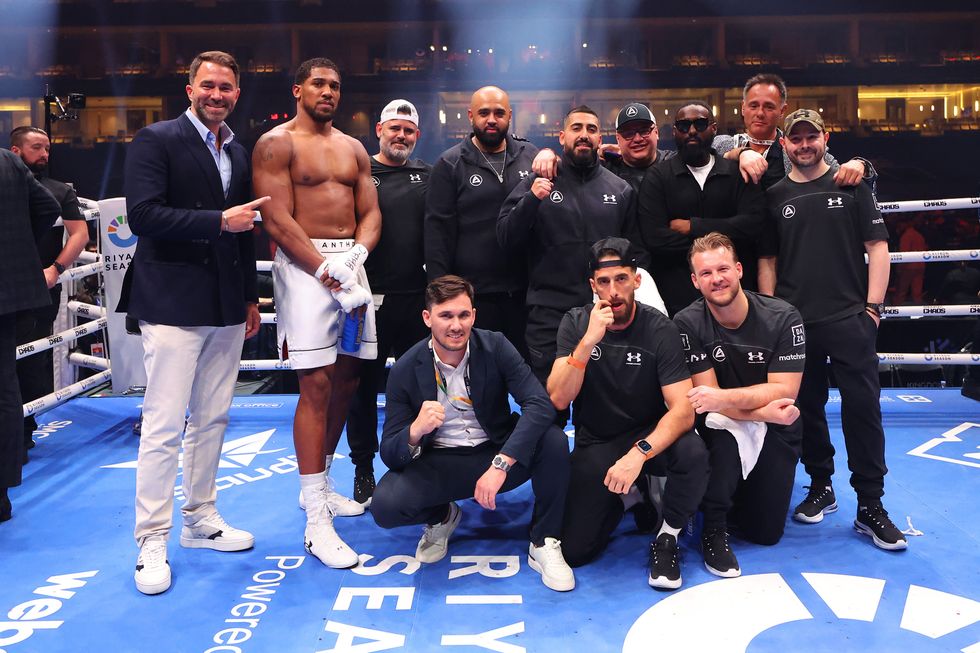 Eddie Hearn Anthony Joshua