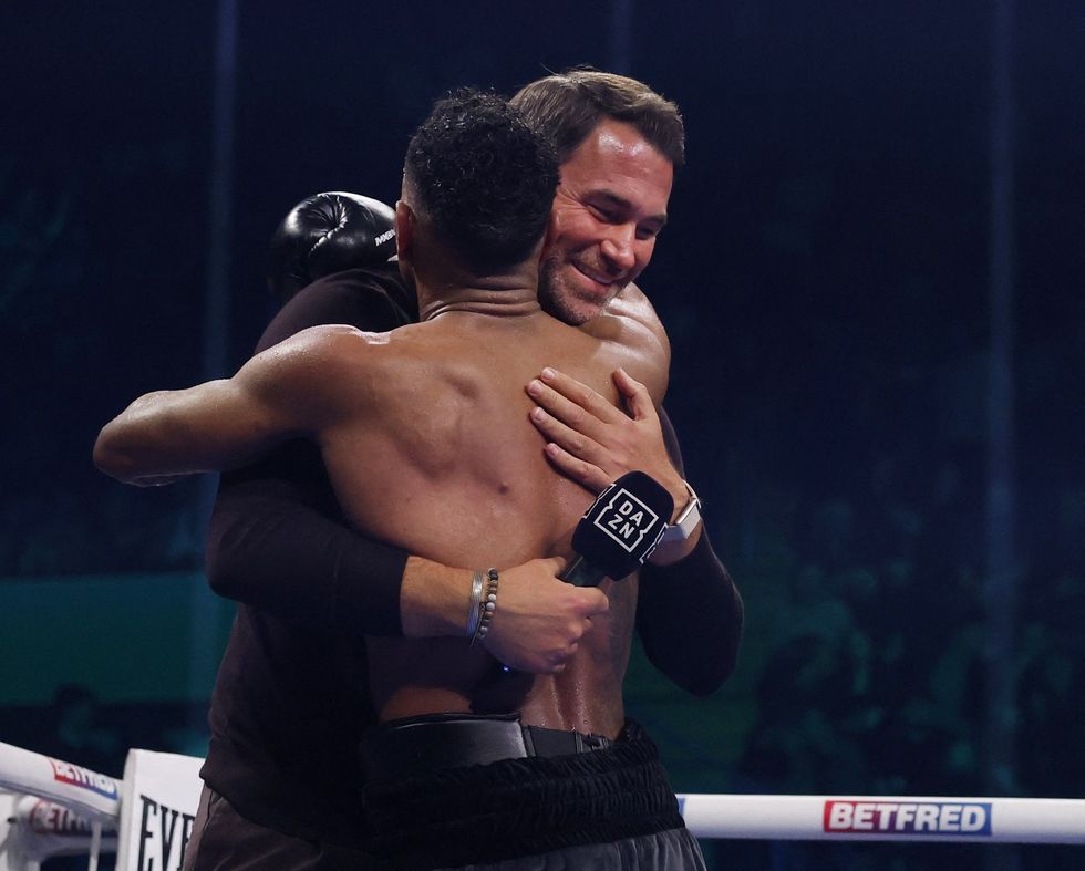 Eddie Hearn demanded that Bilal Fawaz be given a passport