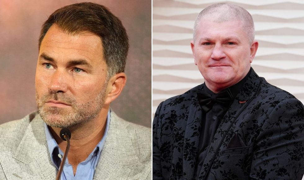 Eddie Hearn has admitted 'everybody cracks at some point' after Ricky Hatton's death