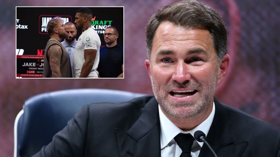 Eddie Hearn has admitted that Anthony Joshua's fight with Jake Paul going the distance would be 'embarrassing' for the Briton as their Miami showdown rapidly approaches