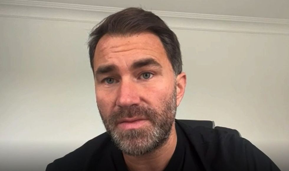 Eddie Hearn has urged caution for the youngster