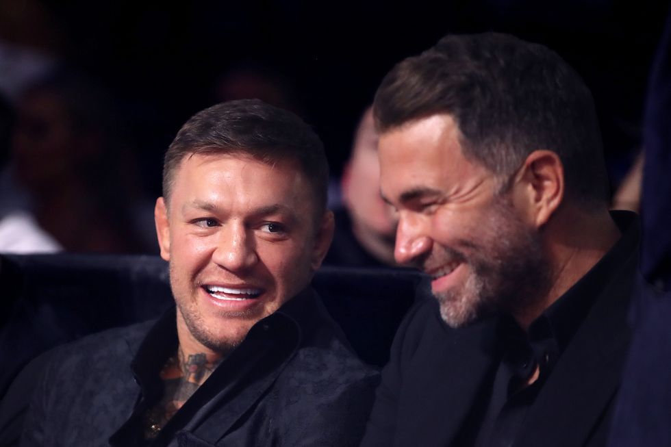 Eddie Hearn wants Conor McGregor back in the UFC