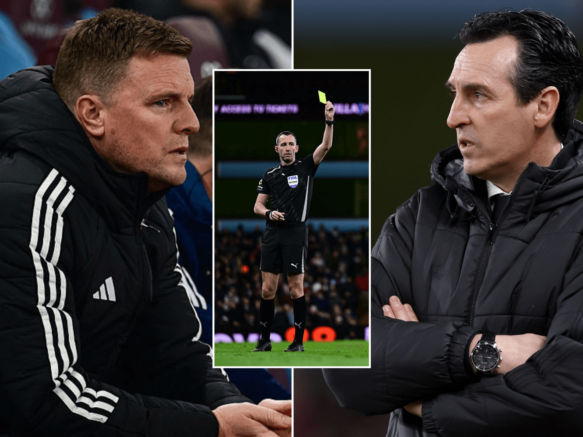 Eddie Howe and Unai Emery