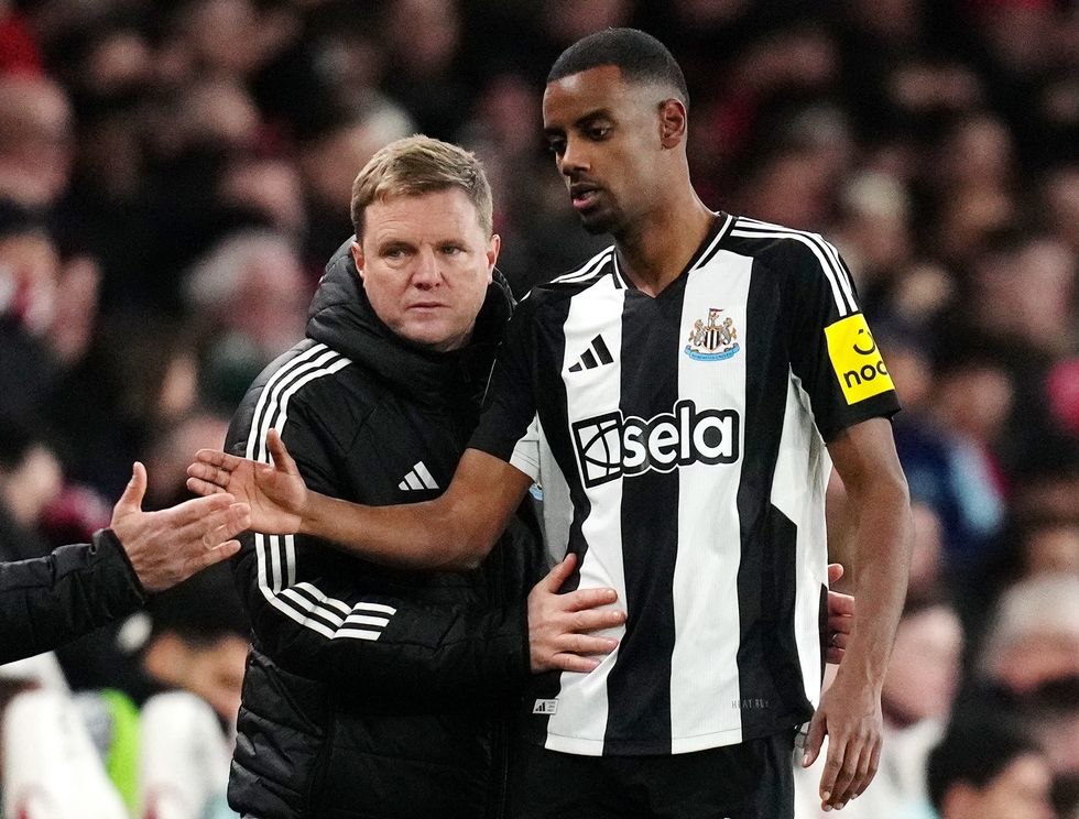 Eddie Howe Newcastle Alexander Isak Aston Villa