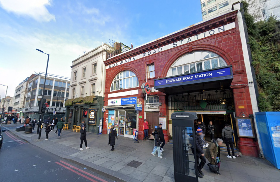 Edgware Road Bakerloo line underground station