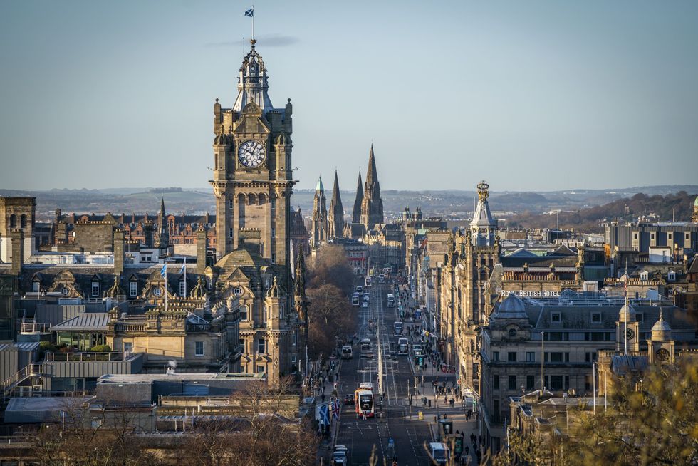 Edinburgh city centre