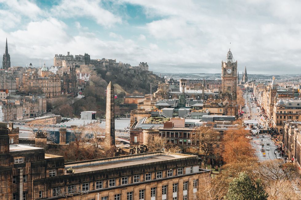 Edinburgh city scape