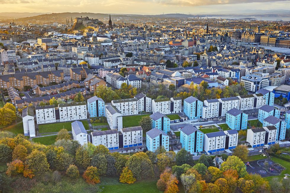 Edinburgh cityscape
