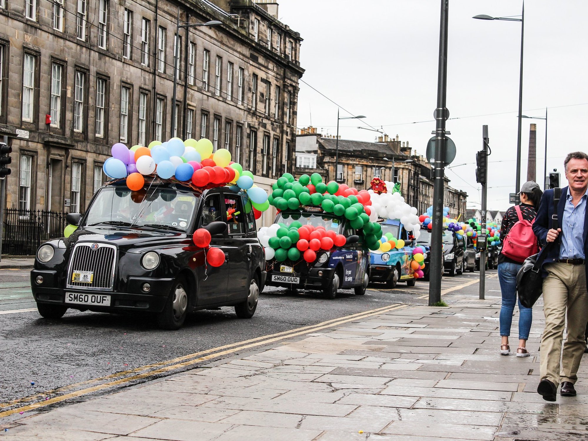 Edinburgh taxi outing