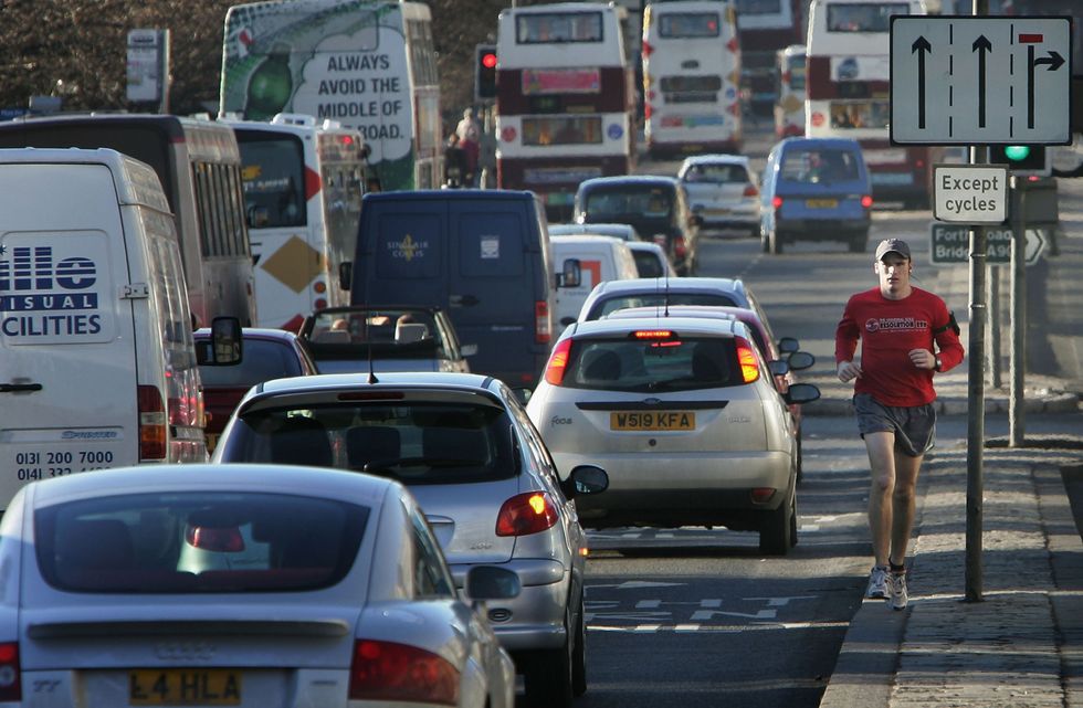 Edinburgh traffic