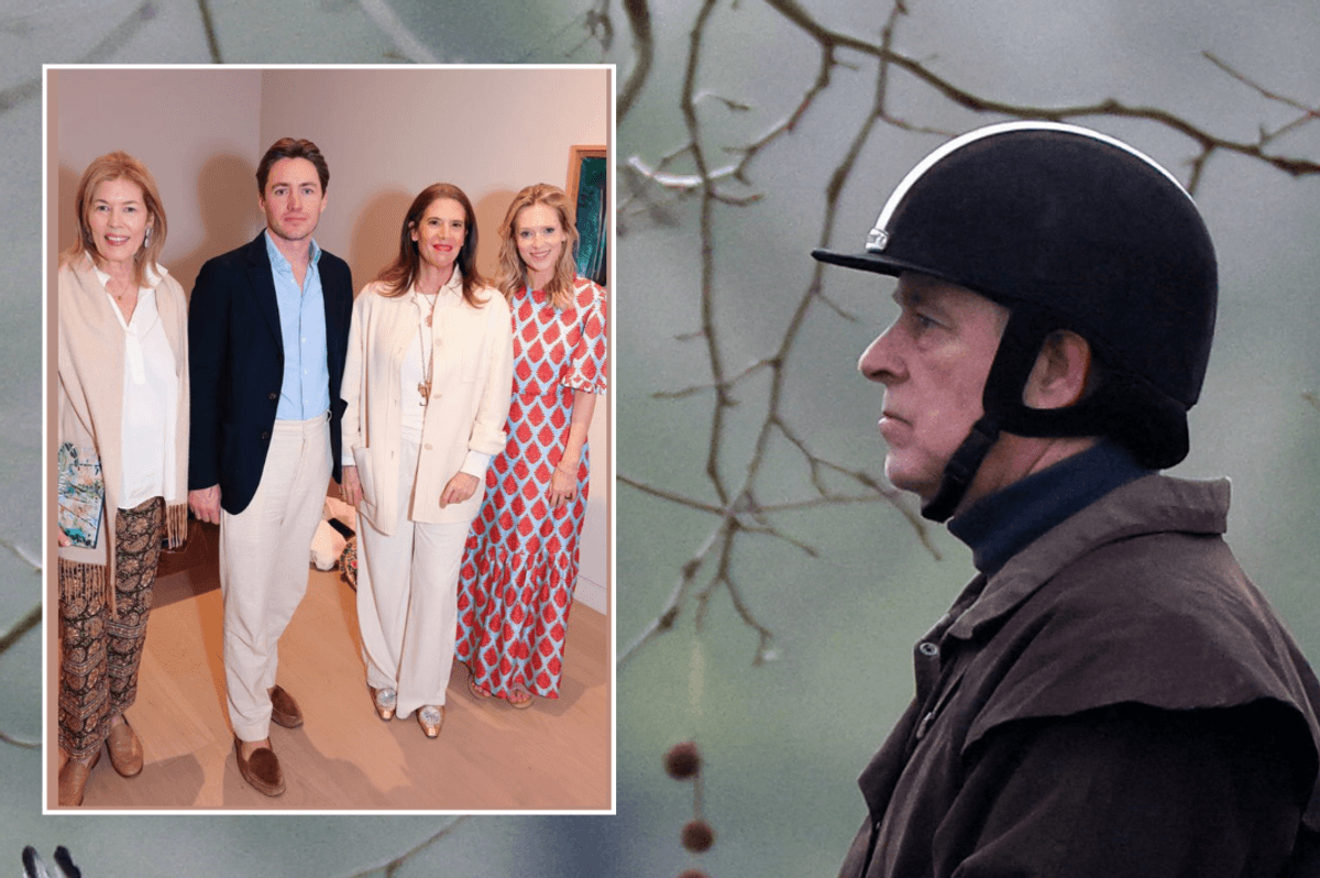 Edoardo Mapelli Mozzi and Andrew Mountbatten-Windsor