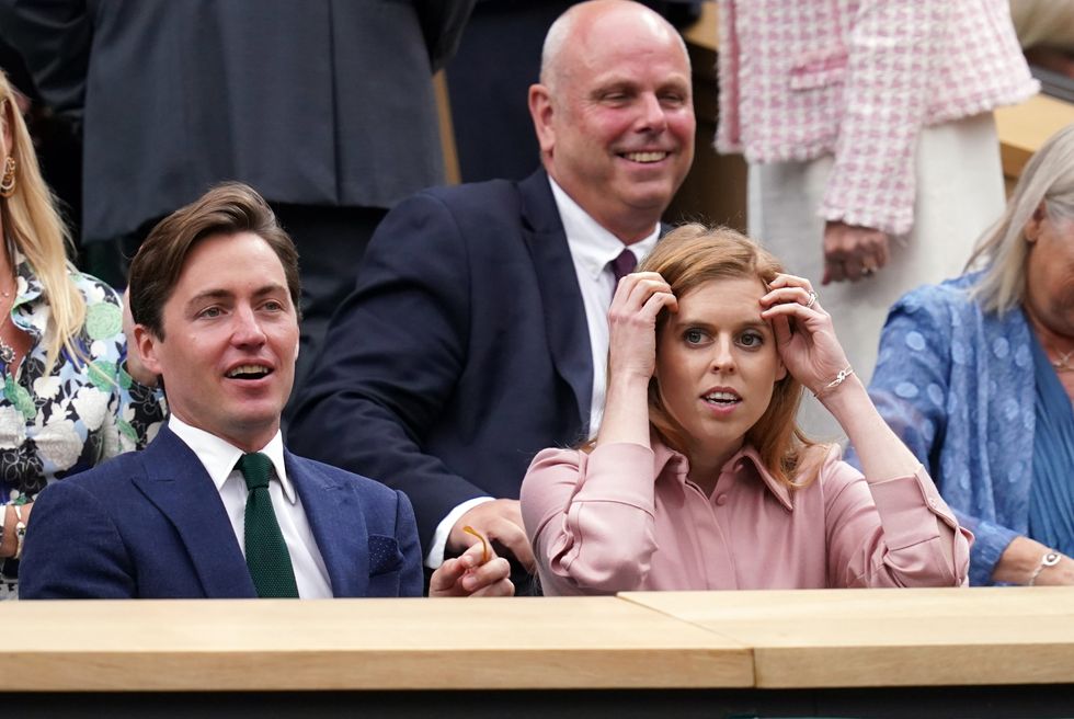 Edoardo Mapelli Mozzi and Princess Beatrice