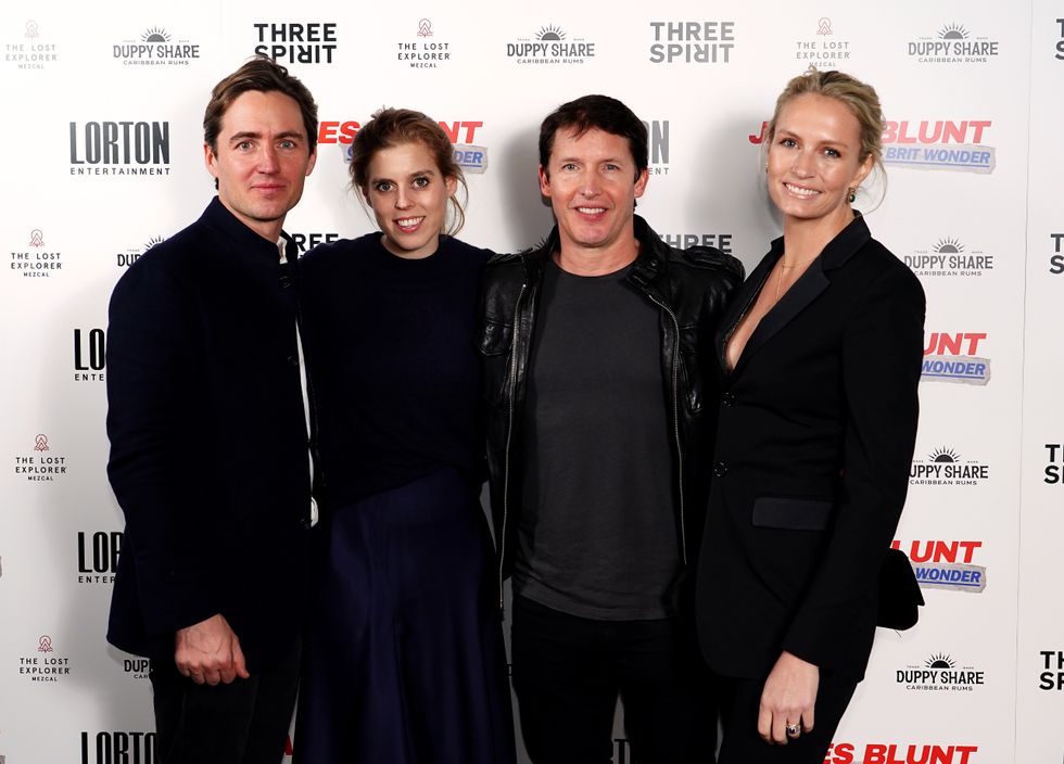 Edoardo Mapelli Mozzi, Princess Beatrice and James Blunt