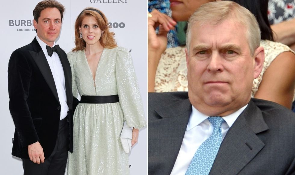 Edoardo Mapelli Mozzi, Princess Beatrice and Prince Andrew