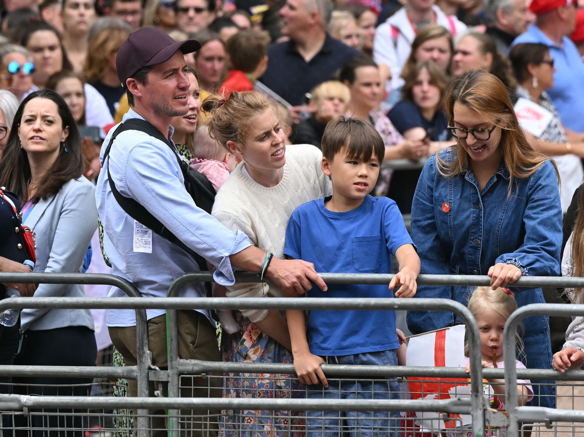 Edoardo Mapelli Mozzi, Princess Beatrice, Wolfie, Sienna, Athena